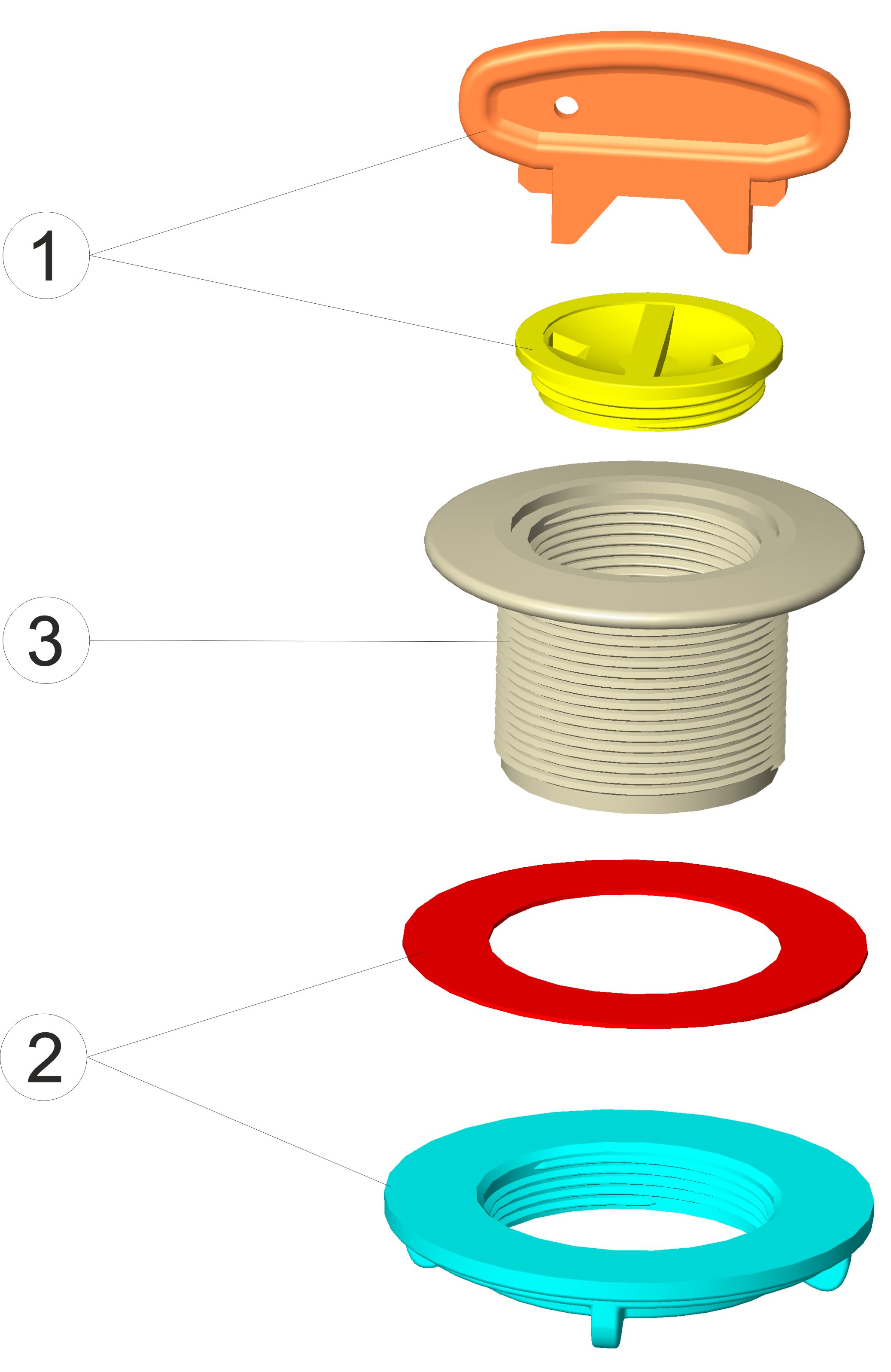 BOQUILLA DE ASPIRACION PISCINA PREFABRICADA