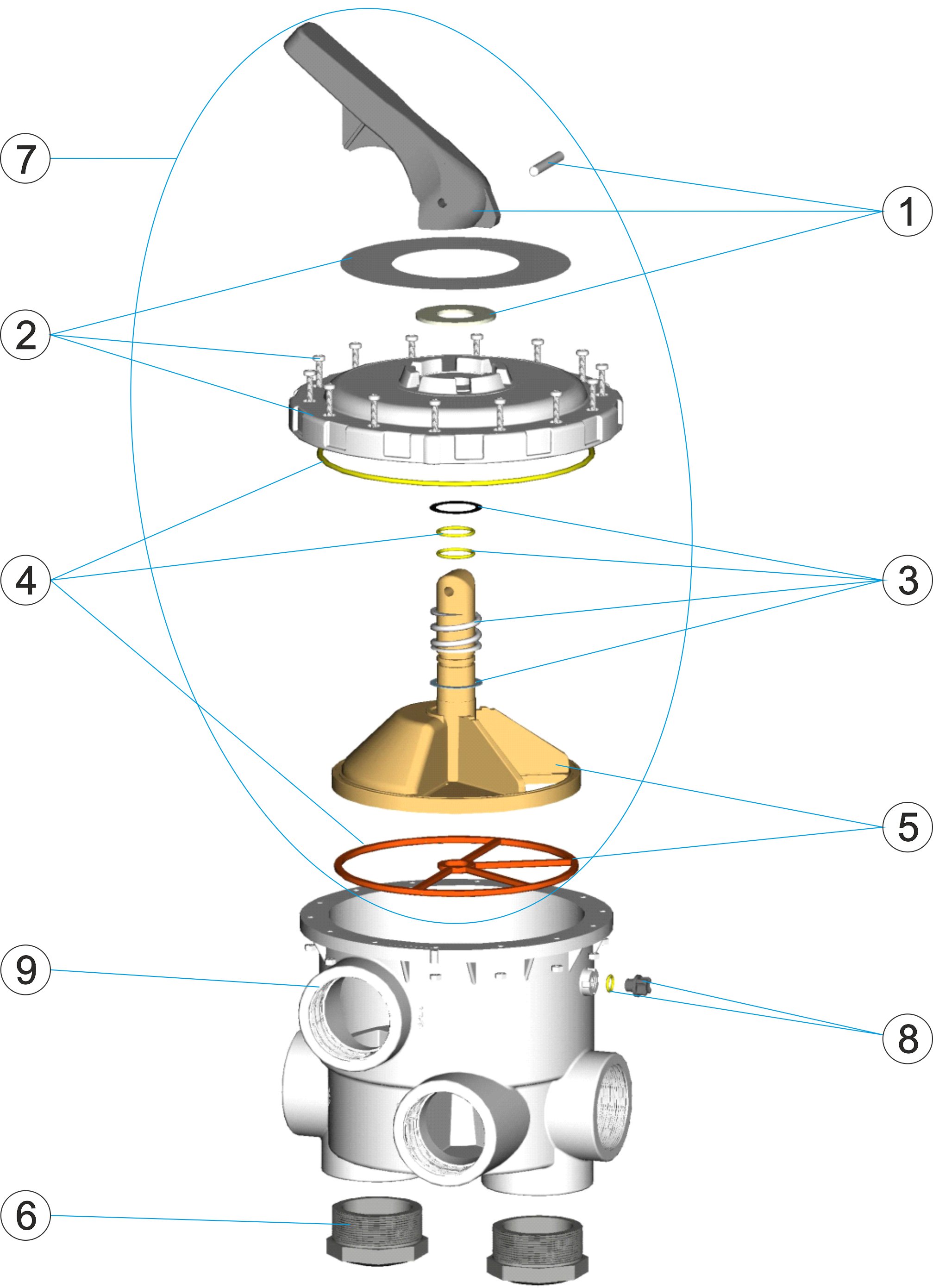 VALVULA SELECTORA 3