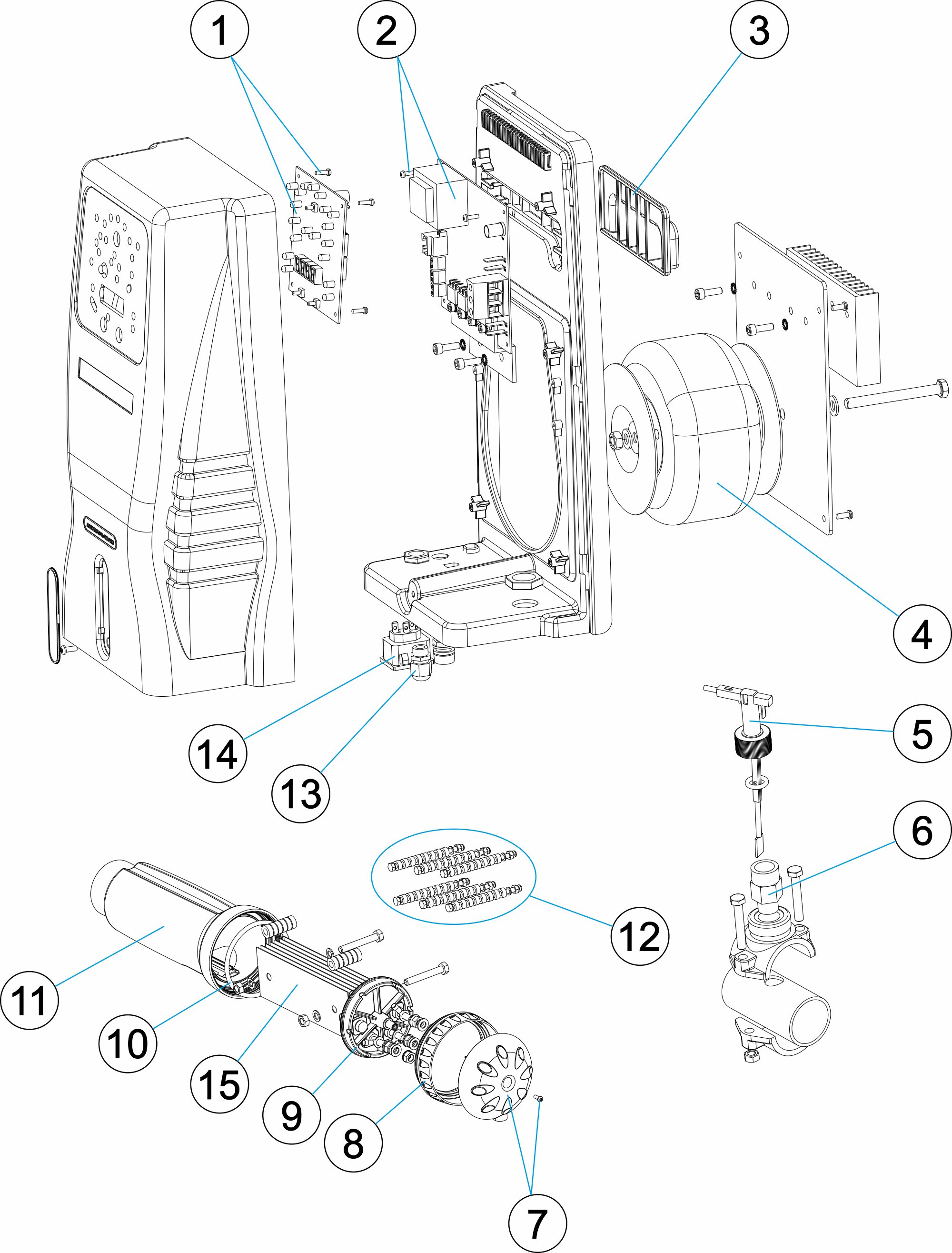 SISTEMA ELECTROLISIS SMART PLUS