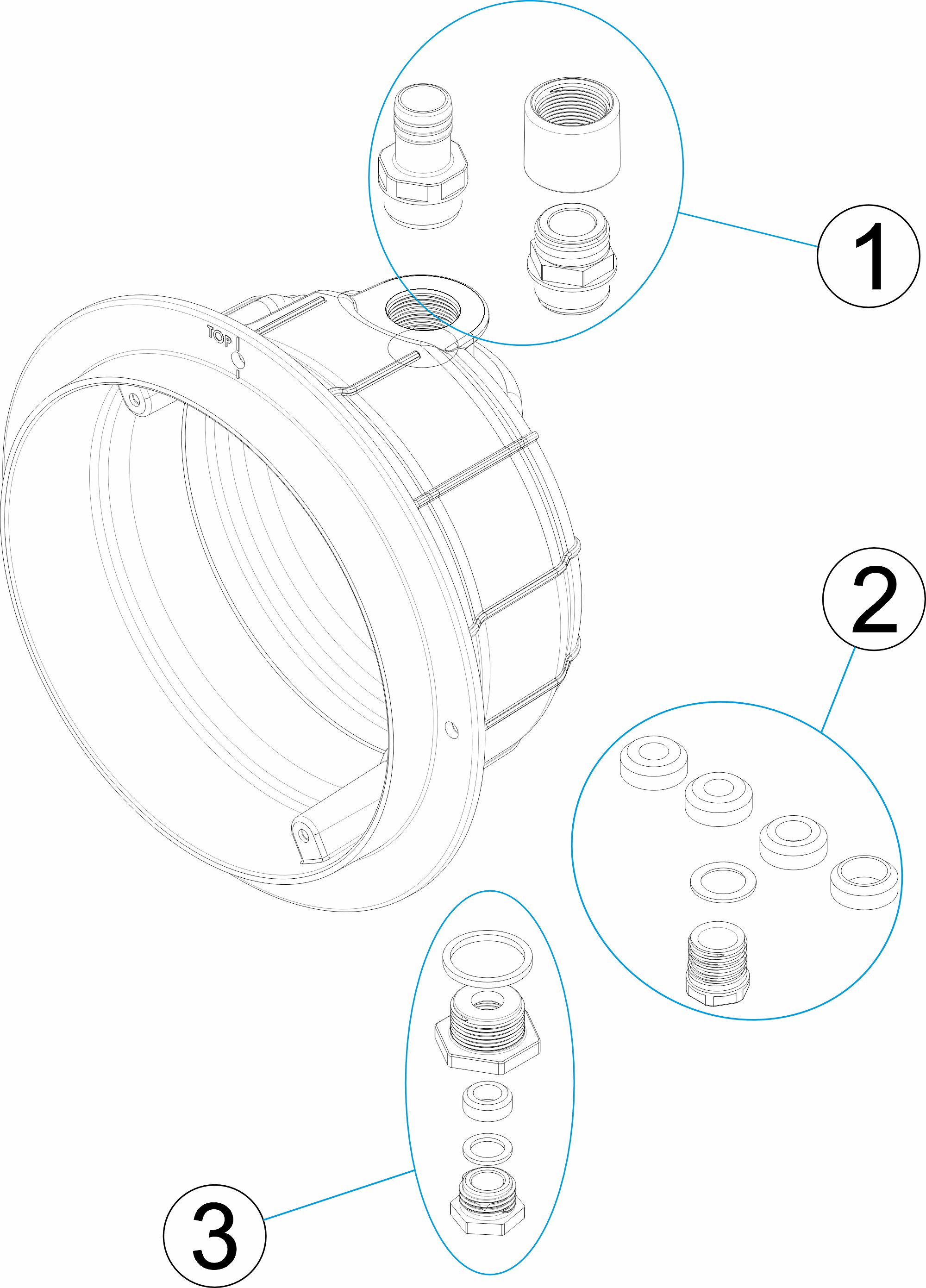CONCRETE POOL NICHE LUMIPLUS DESIGN