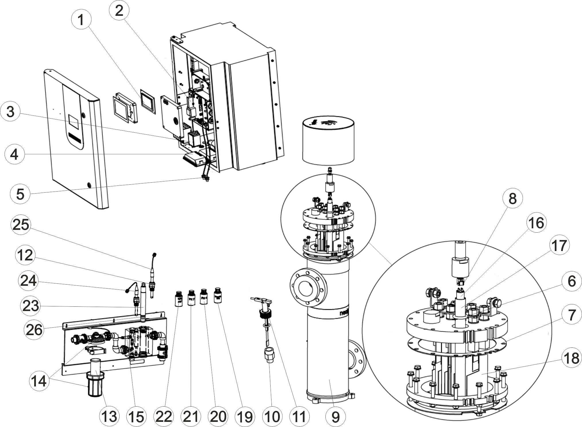SISTEMA NEOLYSIS PISCINA COMERCIAL NEO-80 PPM