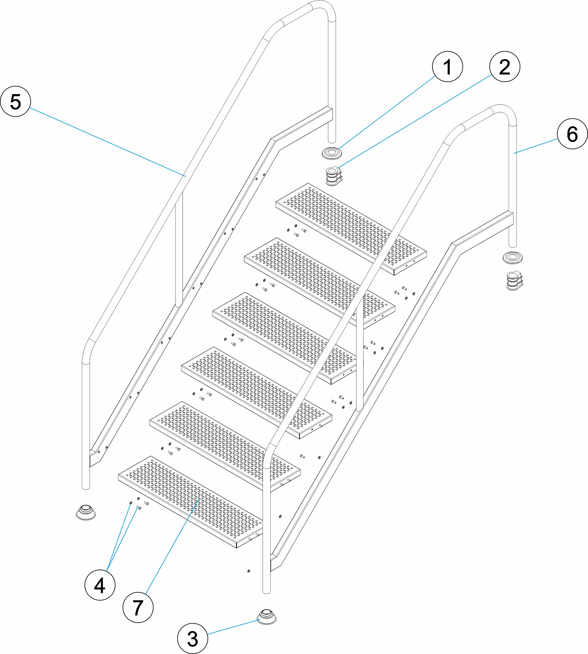 ESCALERA ACCESO FACIL