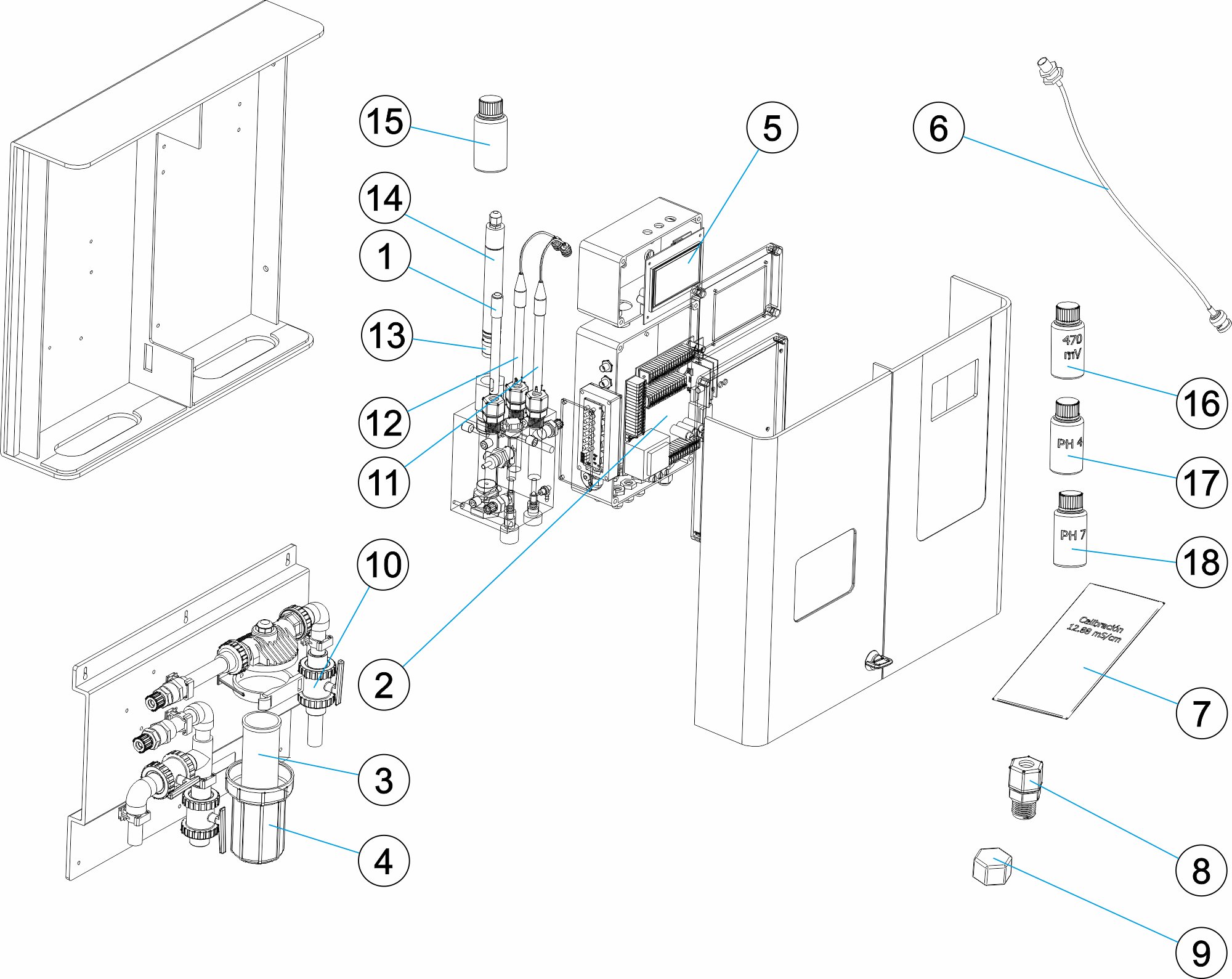 SMART CONTROL PH/ORP/CL2 PPM