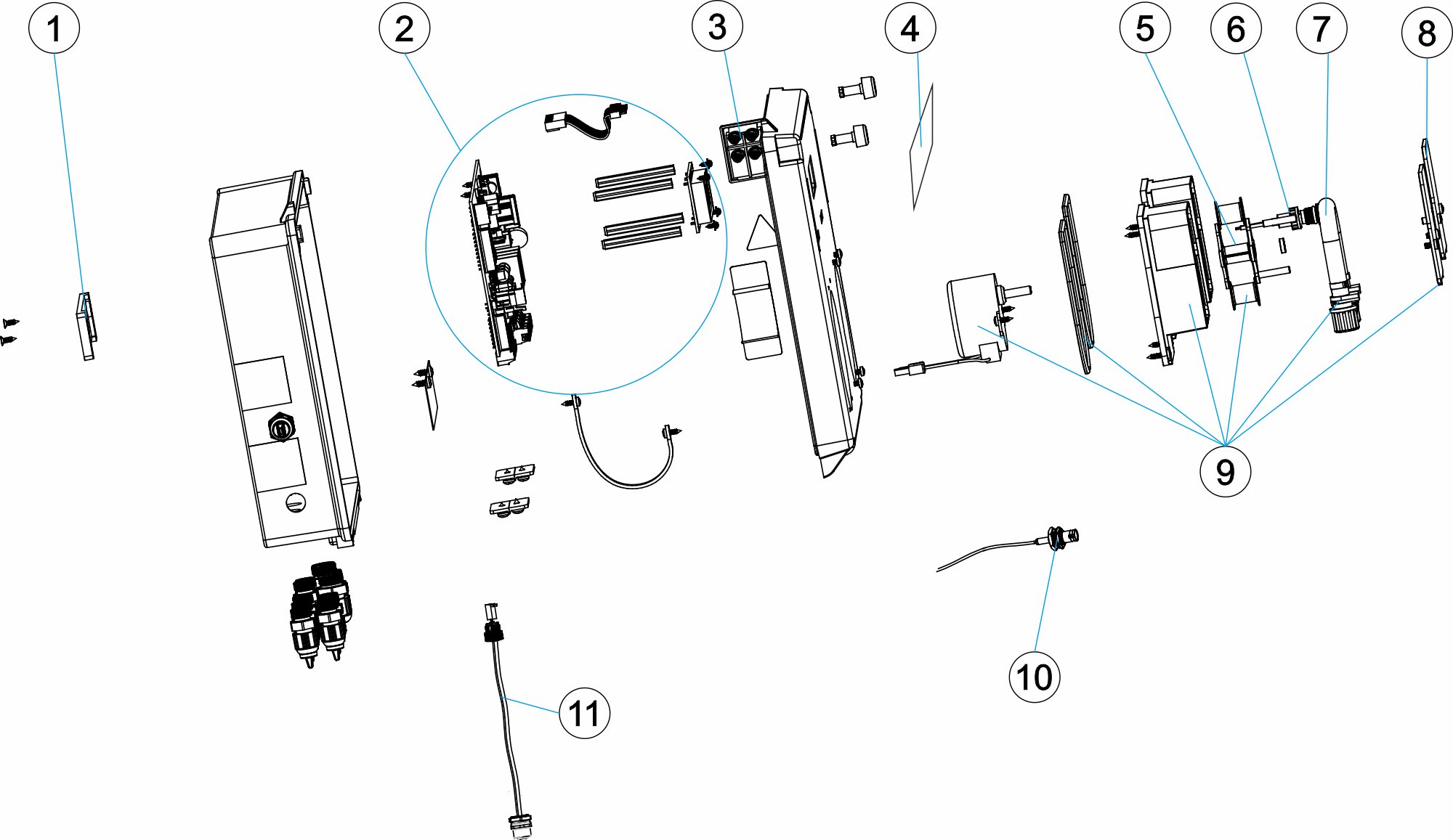 CONTROL BASIC DOUBLE PH-EV 0,4-1,5L/H