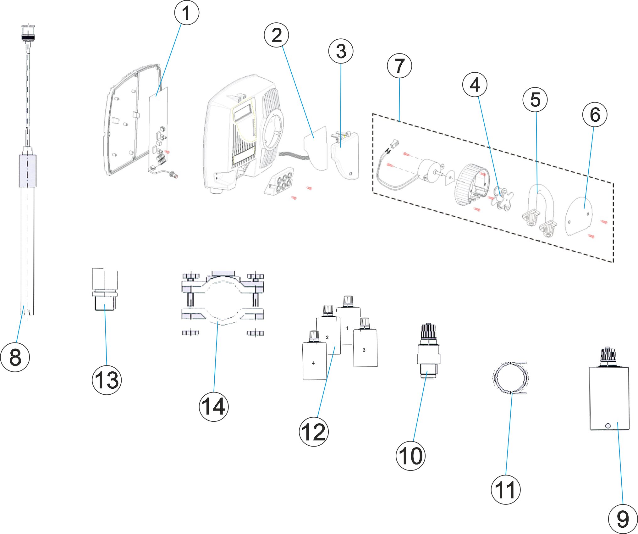 CONTROL BASIC 1,5 L/H. 5 L/H. Y REDOX EV.