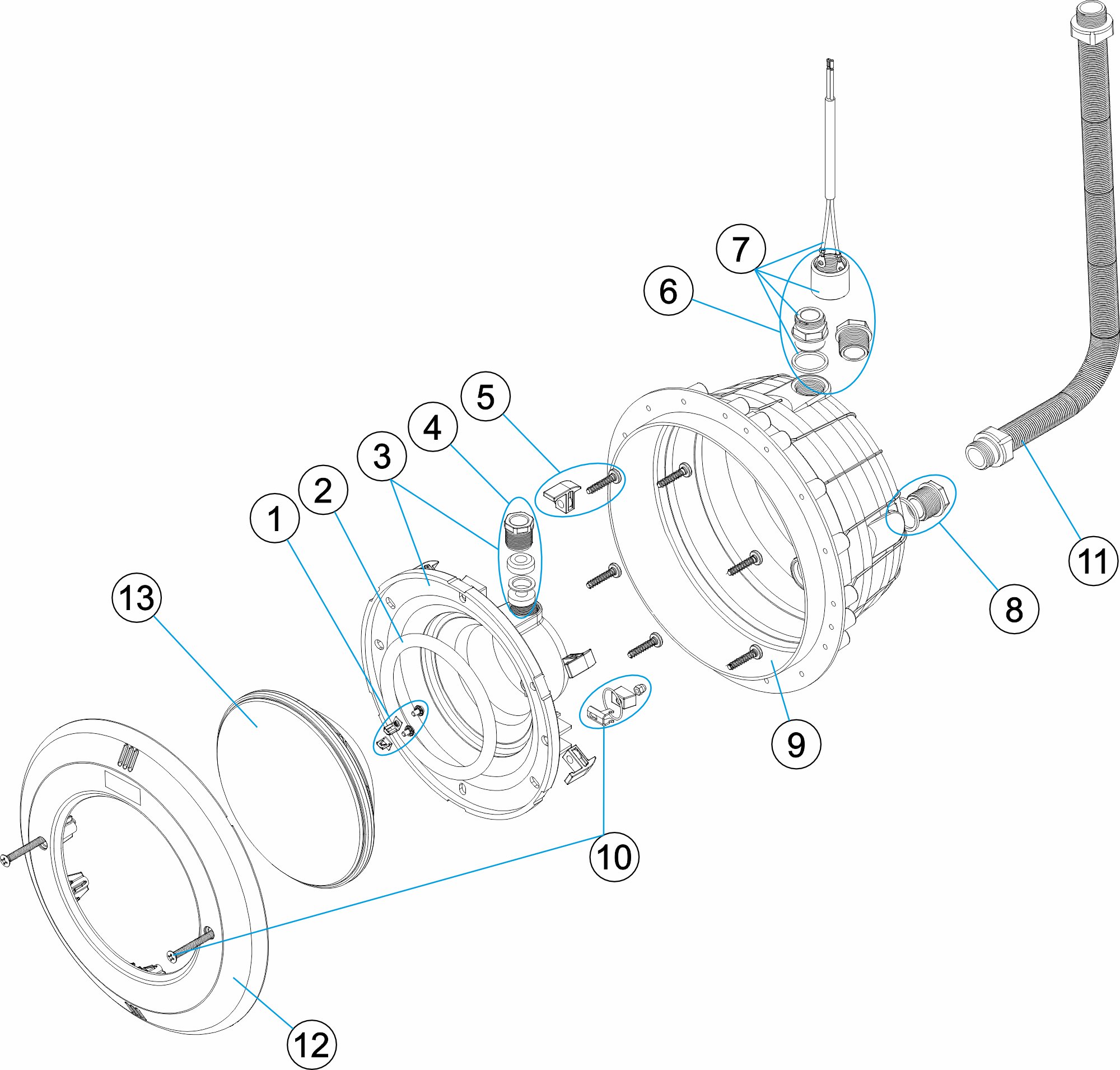 PROYECTOR LED STANDARD ESSENTIAL WIR