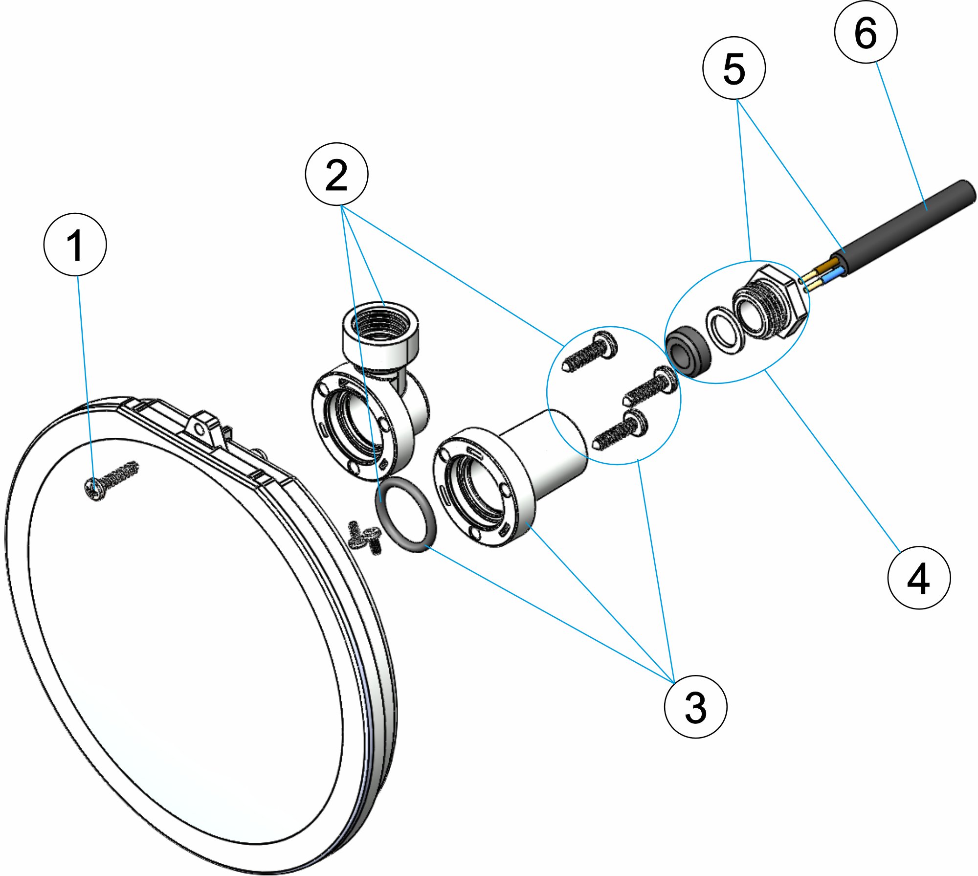 P.LUZ FLEXI CONNECT RGBW 2500L