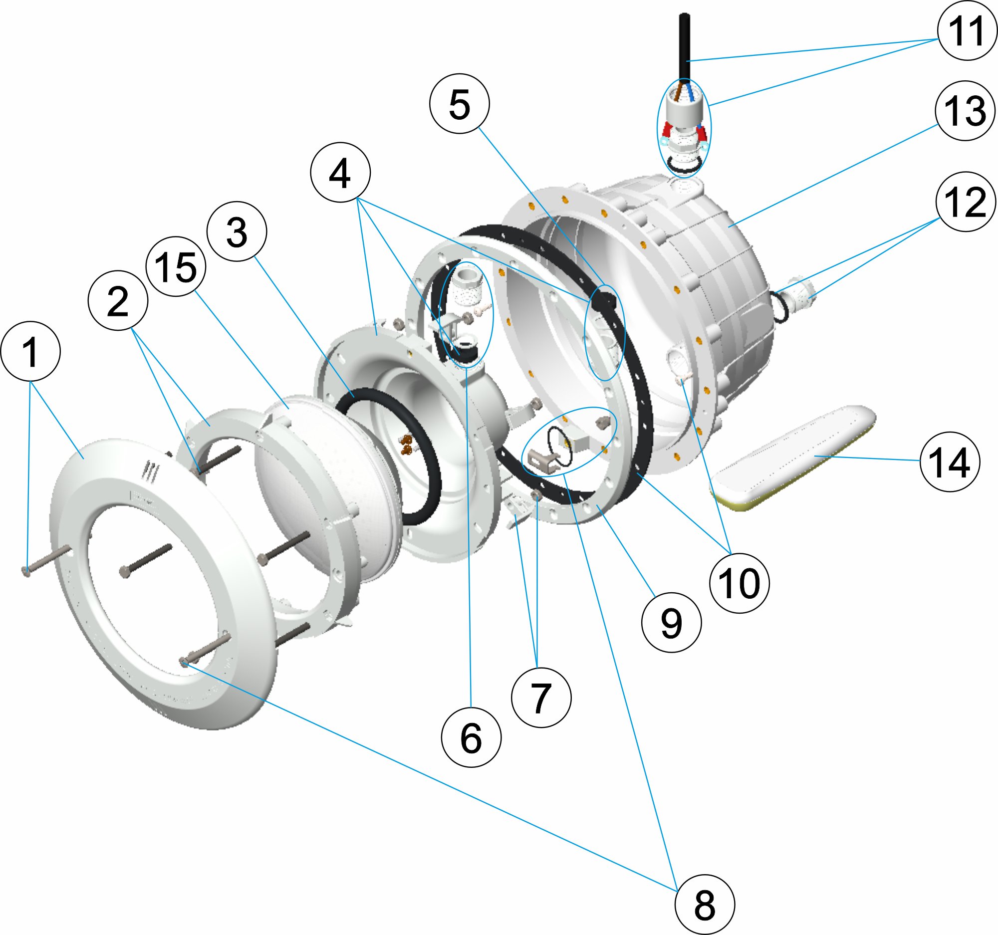 PROYECTOR LED STANDARD ESSENTIAL WIR