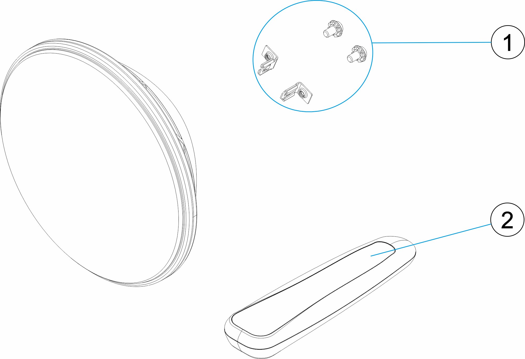 LÁMPARA P56 ESSENTIAL 22W 1100 + MANDO