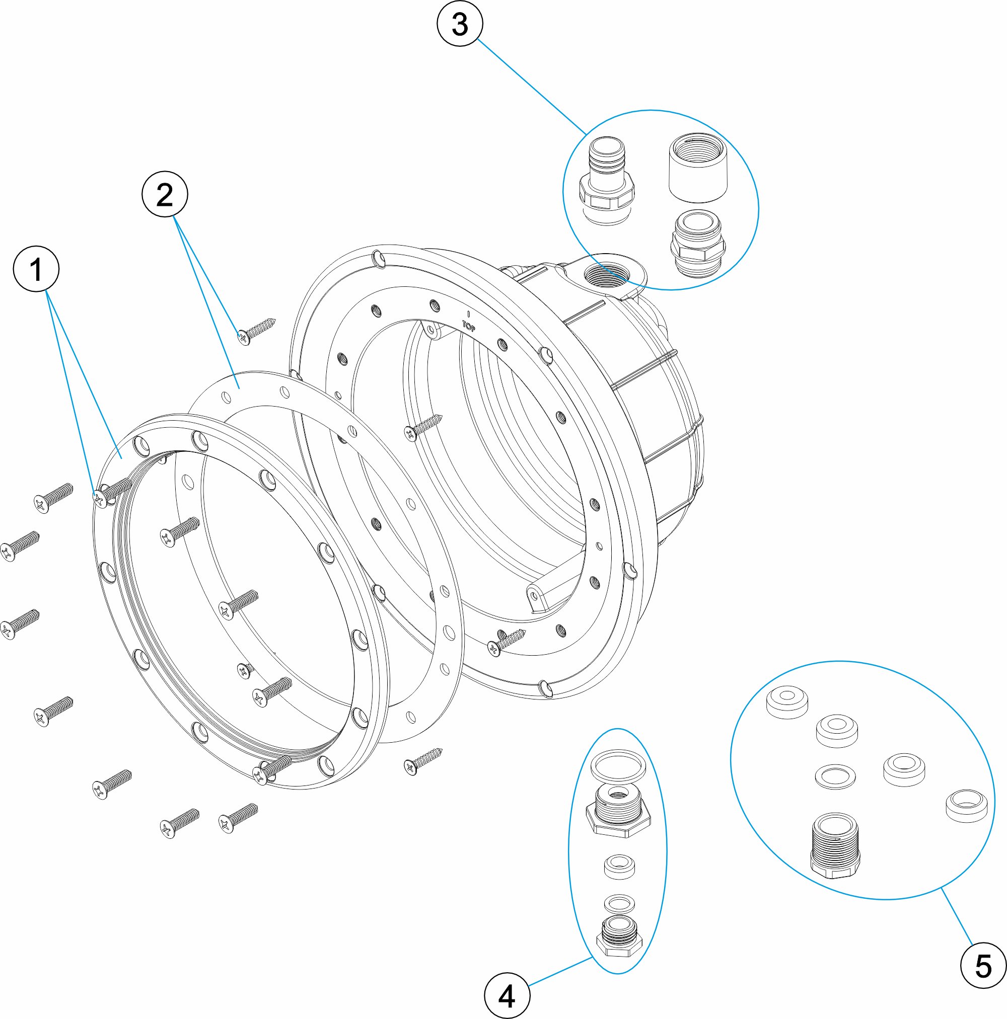 FLEXIPURE POOL PANEL NICHE