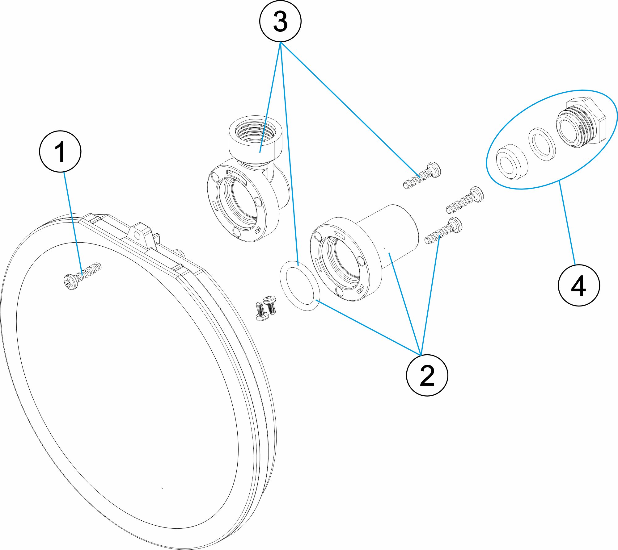 PUNTO DE LUZ FLEXI V1 W 12VAC